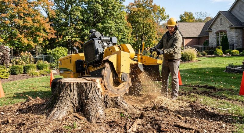 Tree Trunk Removal in Calvert County, MD